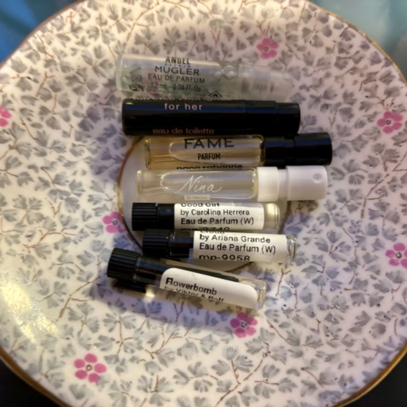 Samples x7– Flowerbomb, Good Girl, Mugler Angel and more! - Picture 2 of 2